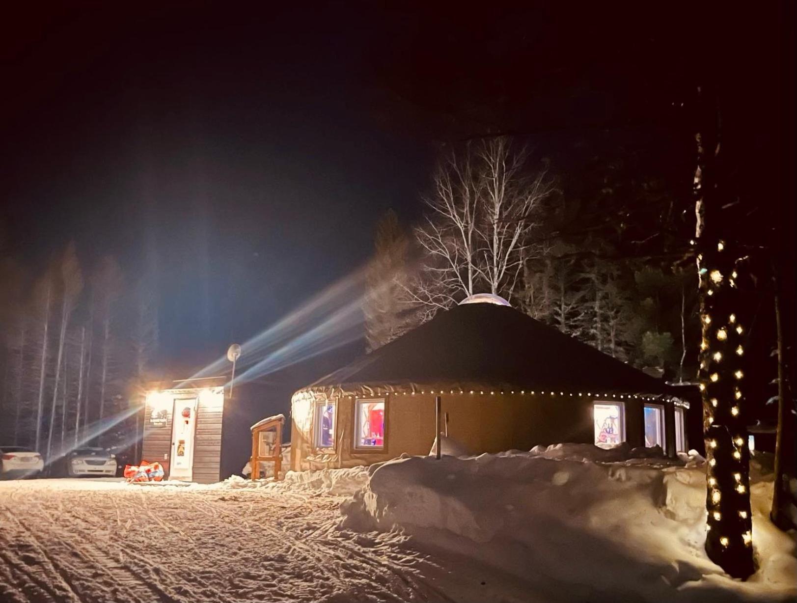 Yourte Experience Charlevoix La Malbaie Bagian luar foto